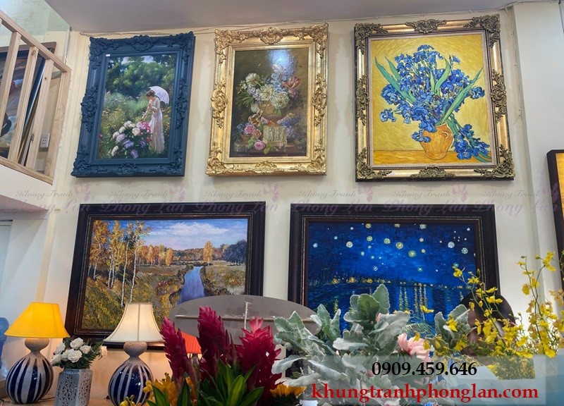 Khung tranh Thủ Đức bền đẹp trang trí cho văn phòng làm việc