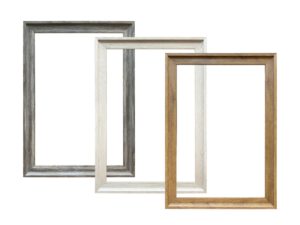 mẫu khung tranh quận Gò Vấp bằng nhựa vân gỗ