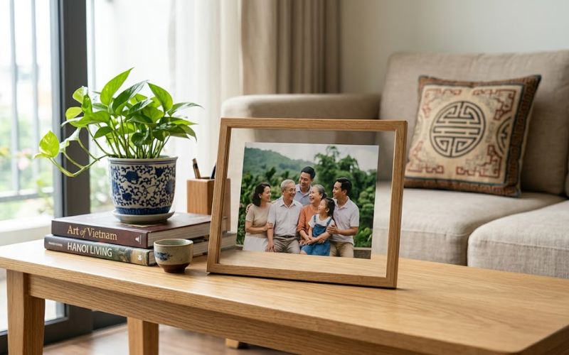 Mặt kính quang học của khung ảnh 15x21